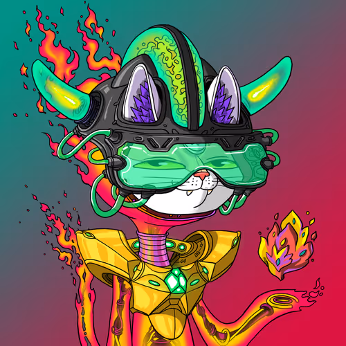 Alien Cat #5753