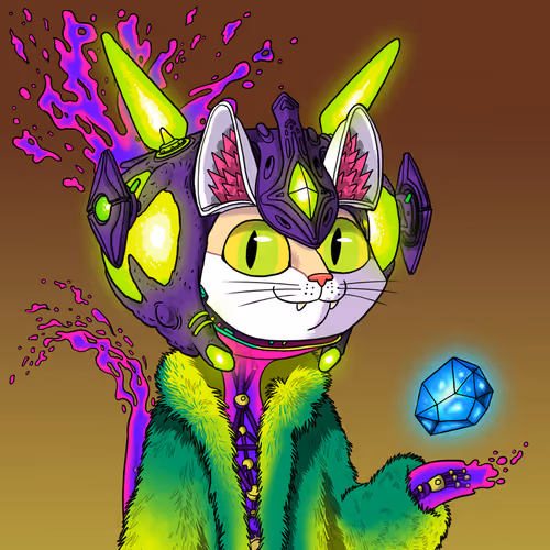 Alien Cat #3692