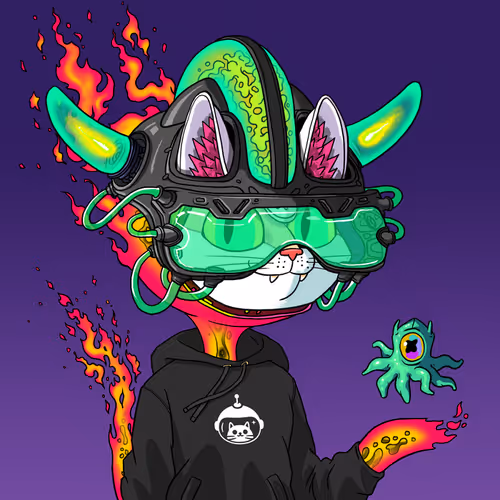 Alien Cat #3009
