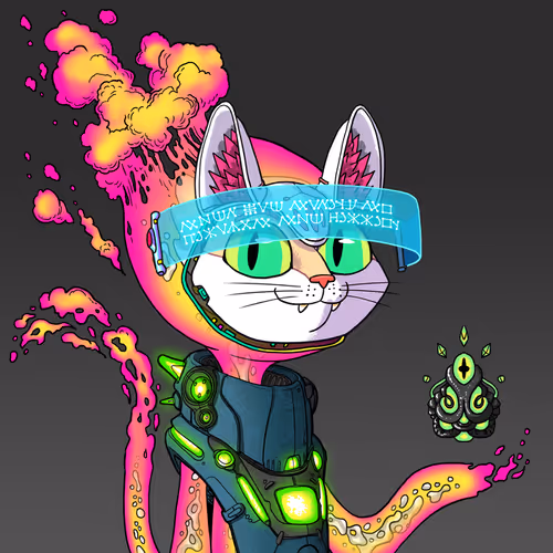 Alien Cat #8175