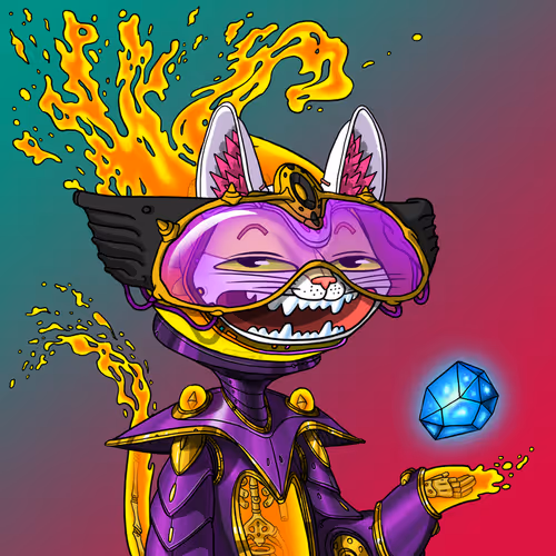 Alien Cat #9548