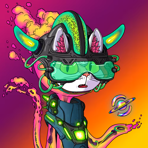 Alien Cat #613