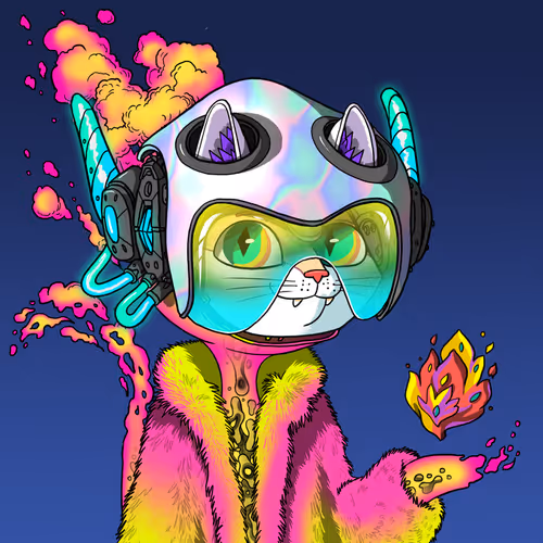 Alien Cat #8017