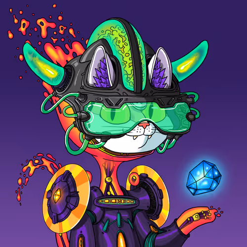 Alien Cat #9726