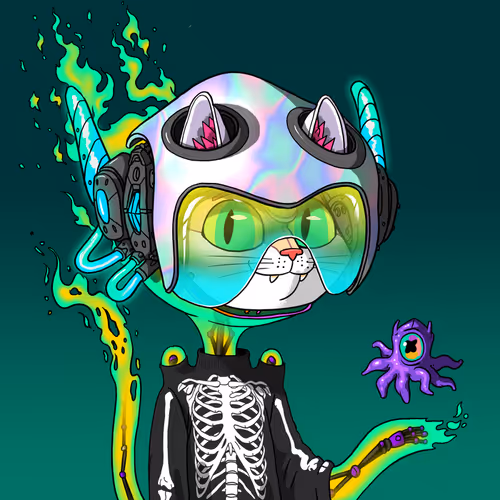 Alien Cat #1096