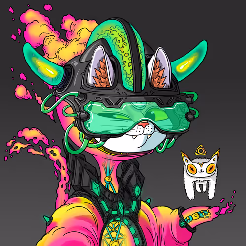 Alien Cat #5563
