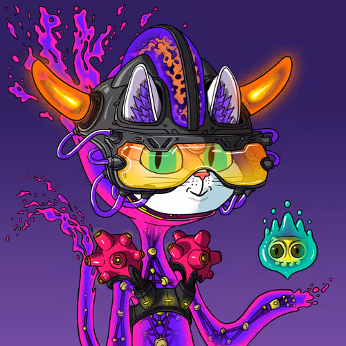 Alien Cat #9658