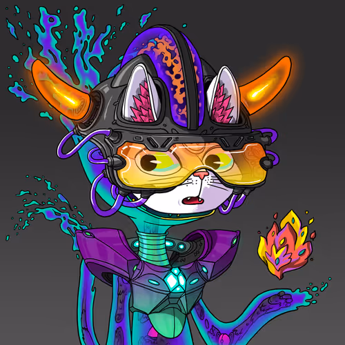 Alien Cat #9083