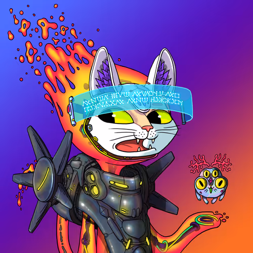 Alien Cat #6185