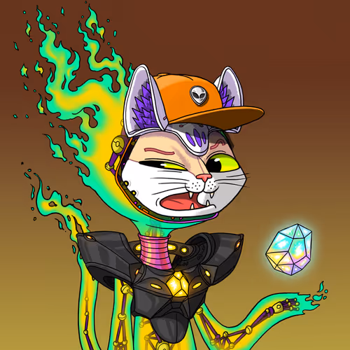 Alien Cat #3487