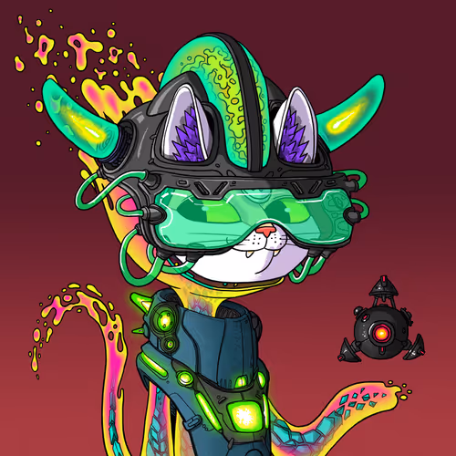 Alien Cat #9918