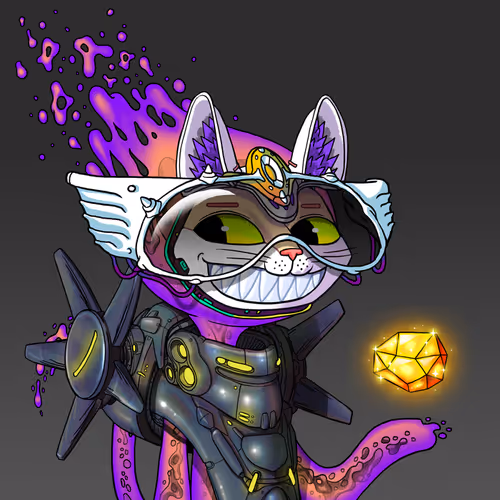 Alien Cat #7340