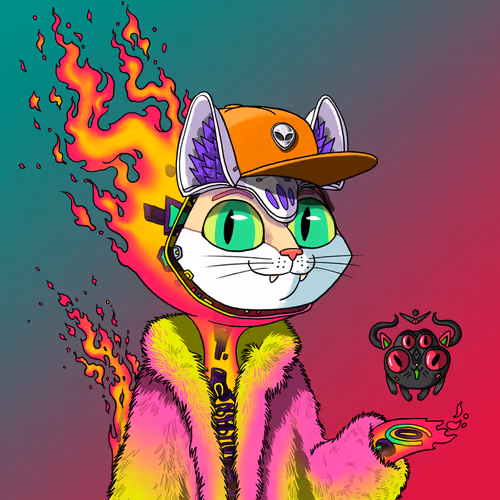 Alien Cat #7185