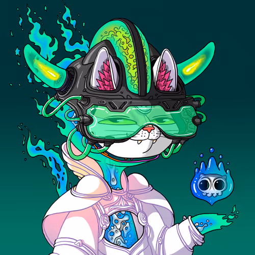 Alien Cat #7602