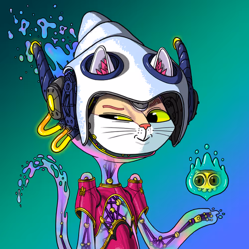 Alien Cat #8890