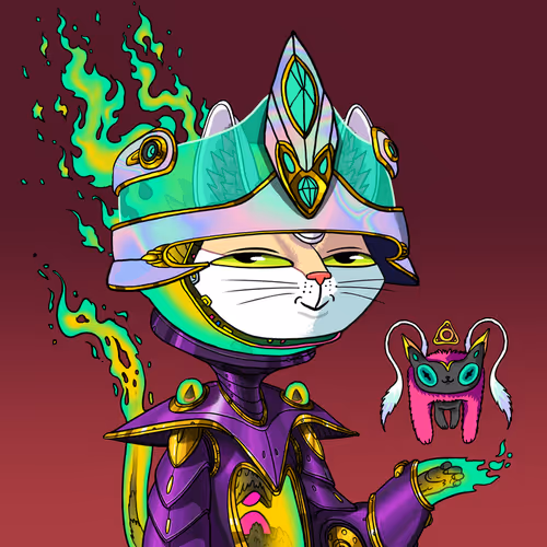Alien Cat #9574