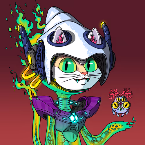 Alien Cat #3970