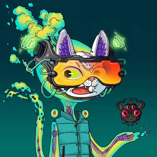 Alien Cat #1773