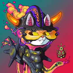 Alien Cat #8347