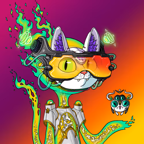 Alien Cat #805