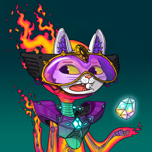 Alien Cat #7003