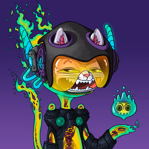 Alien Cat #1867