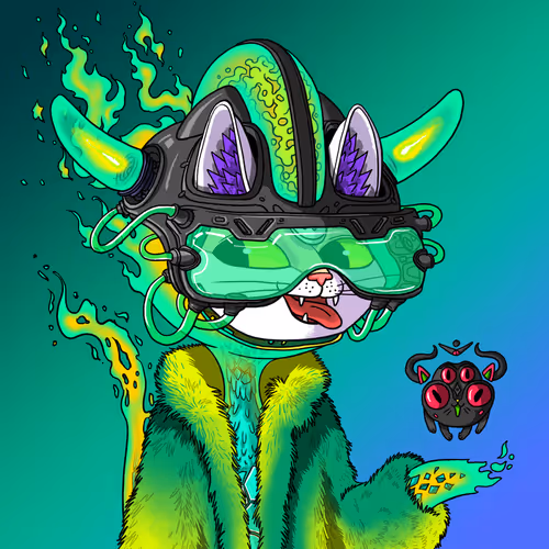 Alien Cat #7694