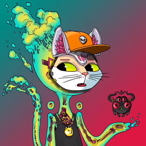 Alien Cat #8633