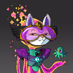 Alien Cat #1552