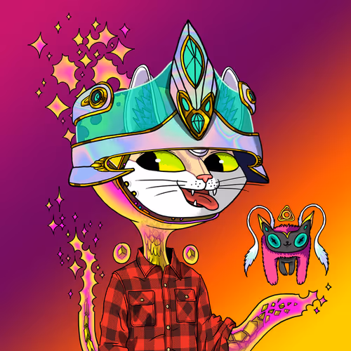 Alien Cat #7441
