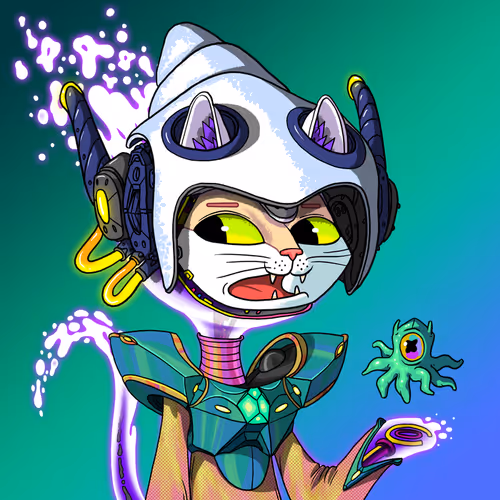 Alien Cat #6637