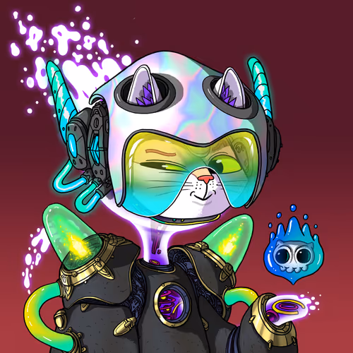 Alien Cat #7632