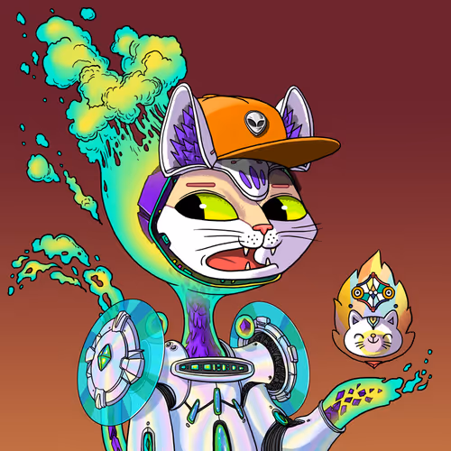 Alien Cat #10074