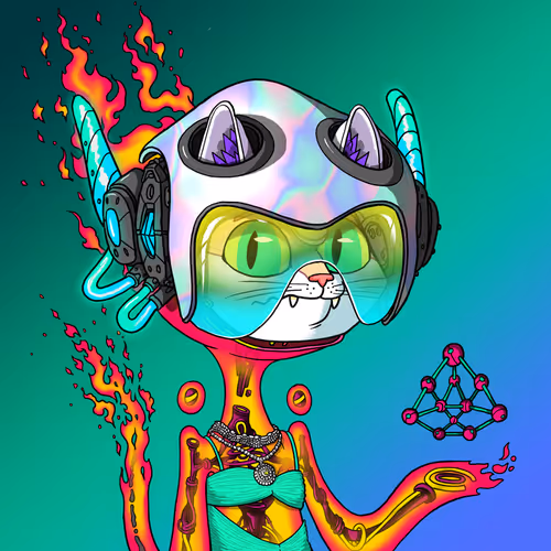 Alien Cat #7778