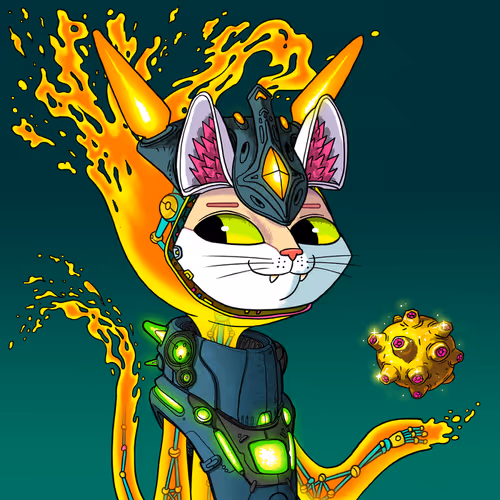 Alien Cat #5068
