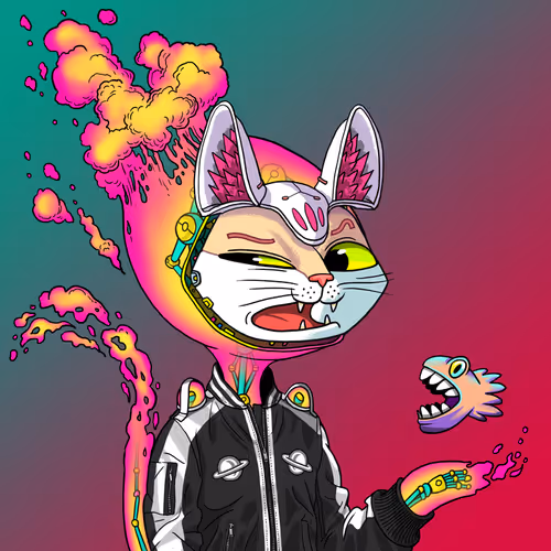 Alien Cat #10007