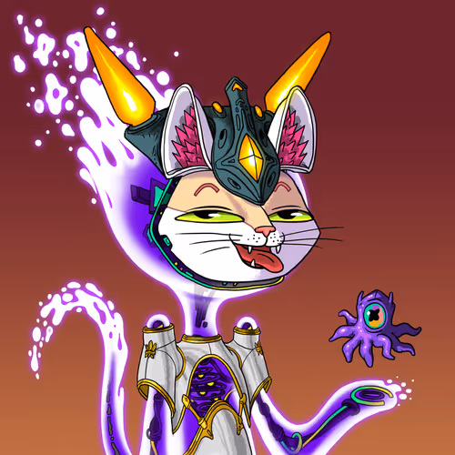Alien Cat #7077