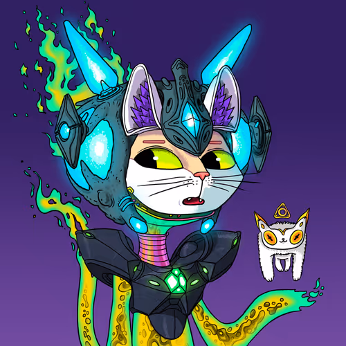 Alien Cat #1089