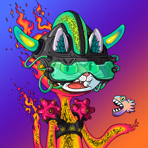 Alien Cat #7981