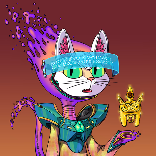 Alien Cat #8877