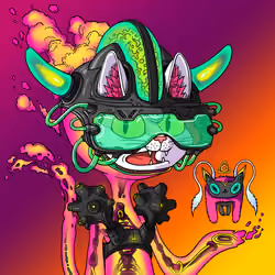 Alien Cat #6882