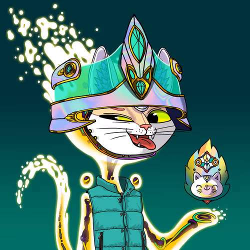 Alien Cat #7674