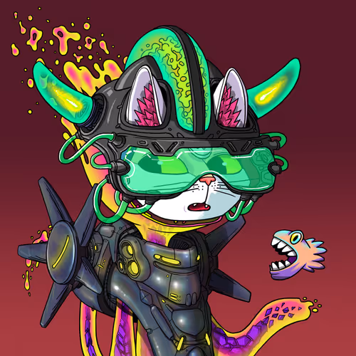 Alien Cat #6801