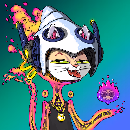 Alien Cat #7379