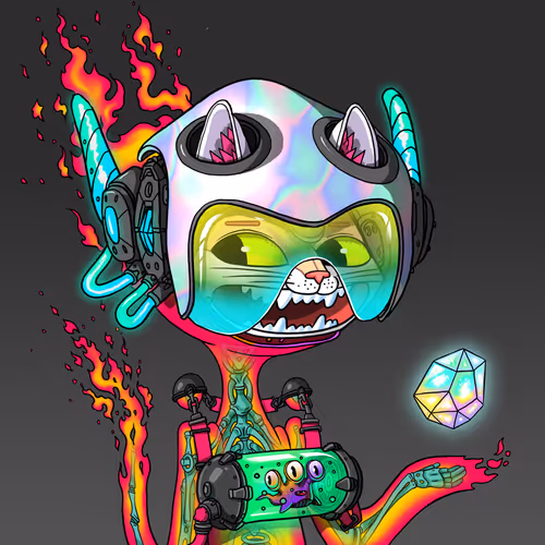 Alien Cat #8656