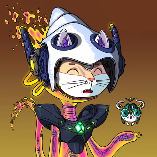 Alien Cat #7158