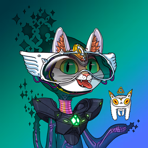 Alien Cat #10063