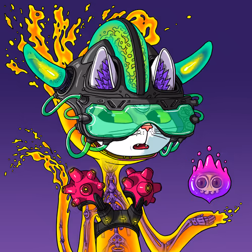 Alien Cat #6432