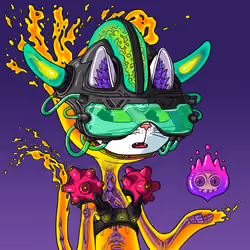 Alien Cat #6432