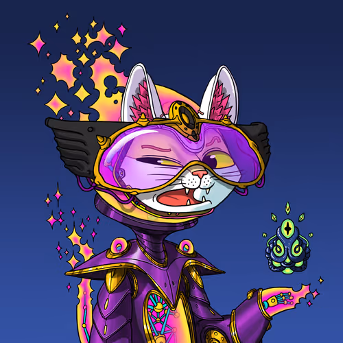 Alien Cat #9599